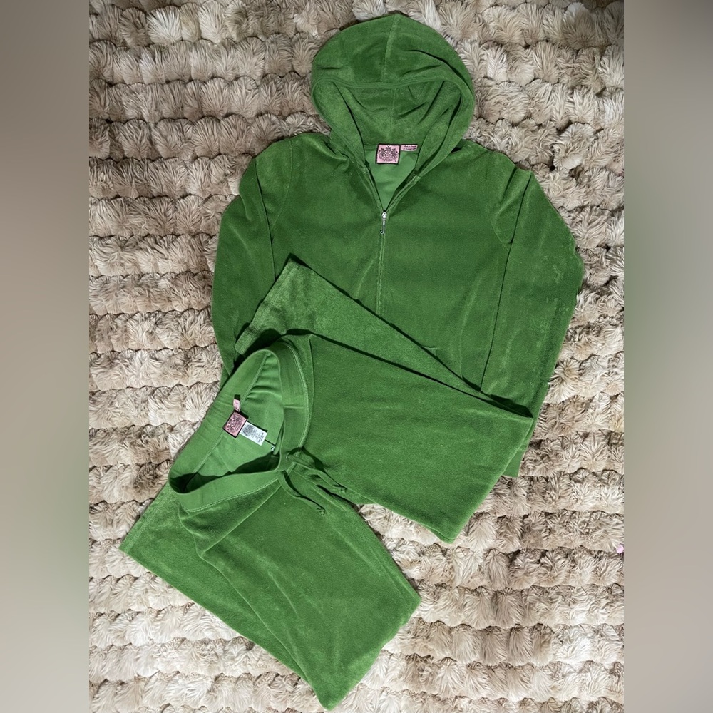 Juicy Couture VINTAGE Green Tracksuit LARGE